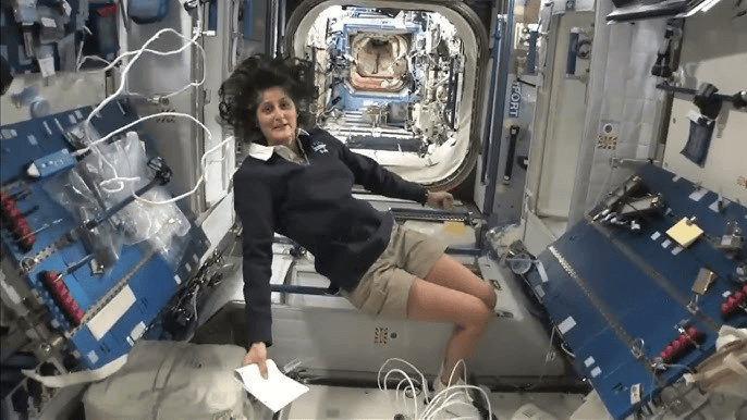 Floating around in Space