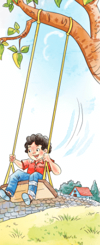 Class 4 English Worksheet Solutions Chapter 10 The Swing