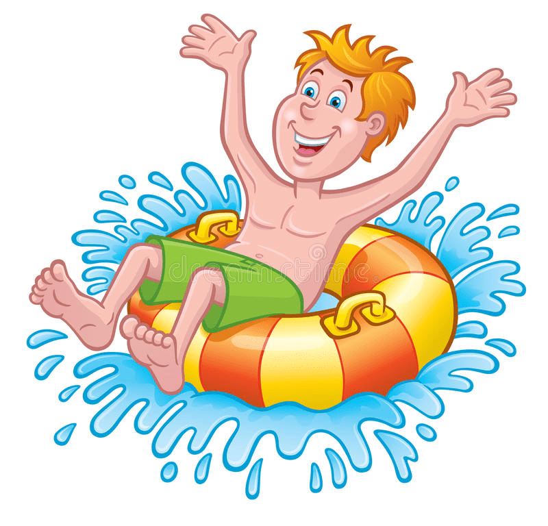 Swimming Tubes have air-filled up inside them.