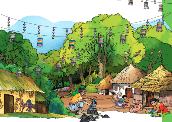 Class 4 EVS Worksheet Solutions Chapter 4 Growing up with Nature