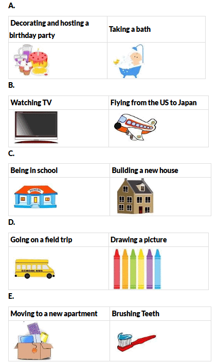 How do I Spend my Day? (Time) Class 1 Worksheet Maths