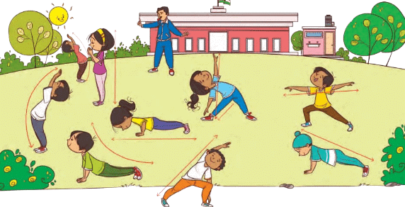 Worksheet: Playing with Lines (Orientation of a line) | Worksheets with solutions for Class 2