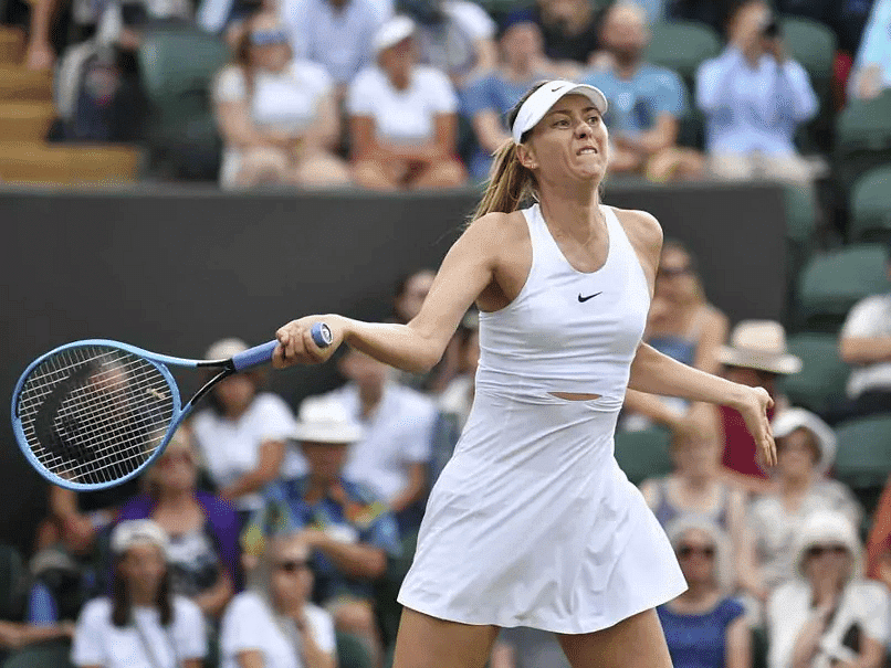 Maria Sharapova at Wimbeldon 2019