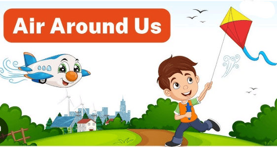 Air Around Us - 1 Class 1 Worksheet Science