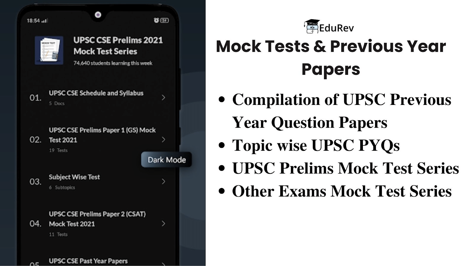 What do you get under EduRev Infinity Package for UPSC? | History for UPSC CSE