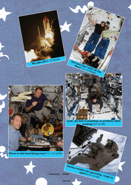 NCERT Solutions for Class 5 EVS Chapter 11 - Sunita in Space