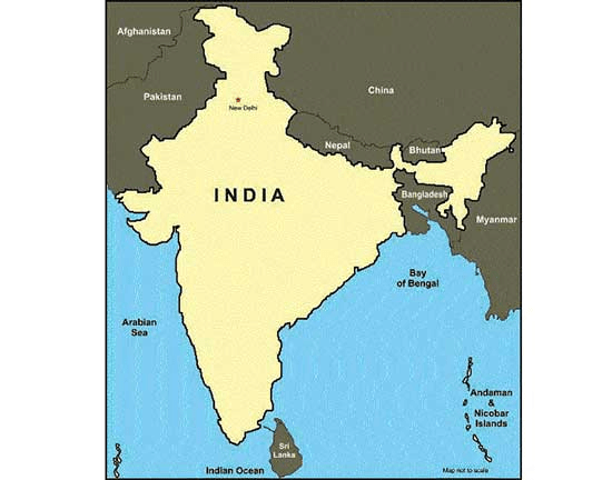 India Location Class 11 Geography