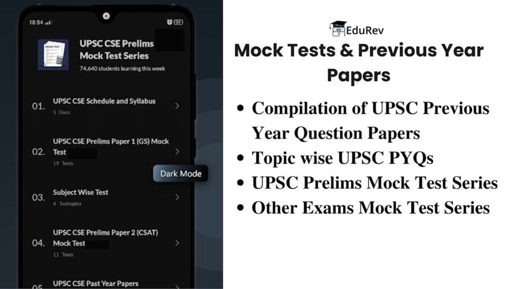 What do you get under EduRev Infinity Package for UPSC? | History for UPSC CSE
