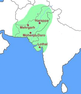 Area Under Harappan Civilization