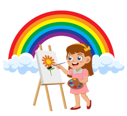 Worksheet Solutions: Anandi’s Rainbow | Worksheets with solutions for Class 1