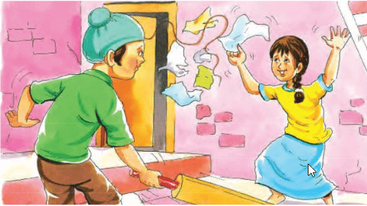 OUT! OUT! - 2 Class 2 Worksheet English