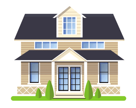 Worksheet: Houses - 1 | Worksheets with solutions for Class 2
