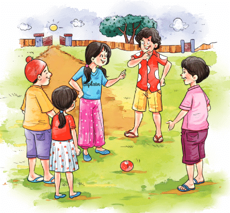 Class 4 English Worksheet Solutions Chapter 8 The Lagori Champions