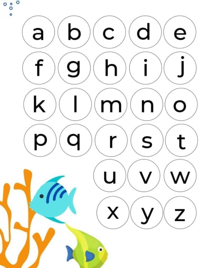 Worksheet Solutions: Small Letter - 1 | English for LKG