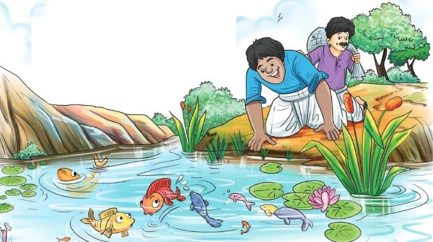 तीन मछलियाँ Chapter Notes | Hindi Class 5 वीणा - New NCERT