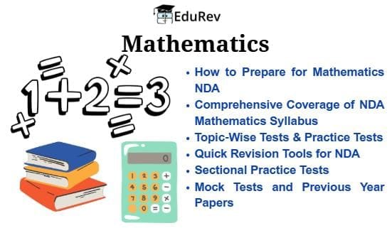 What do you get in the EduRev Infinity Package for NDA Mathematics?