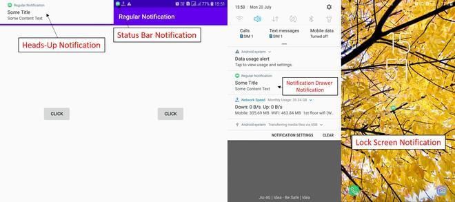 Notifications in Android with Example - Software Development