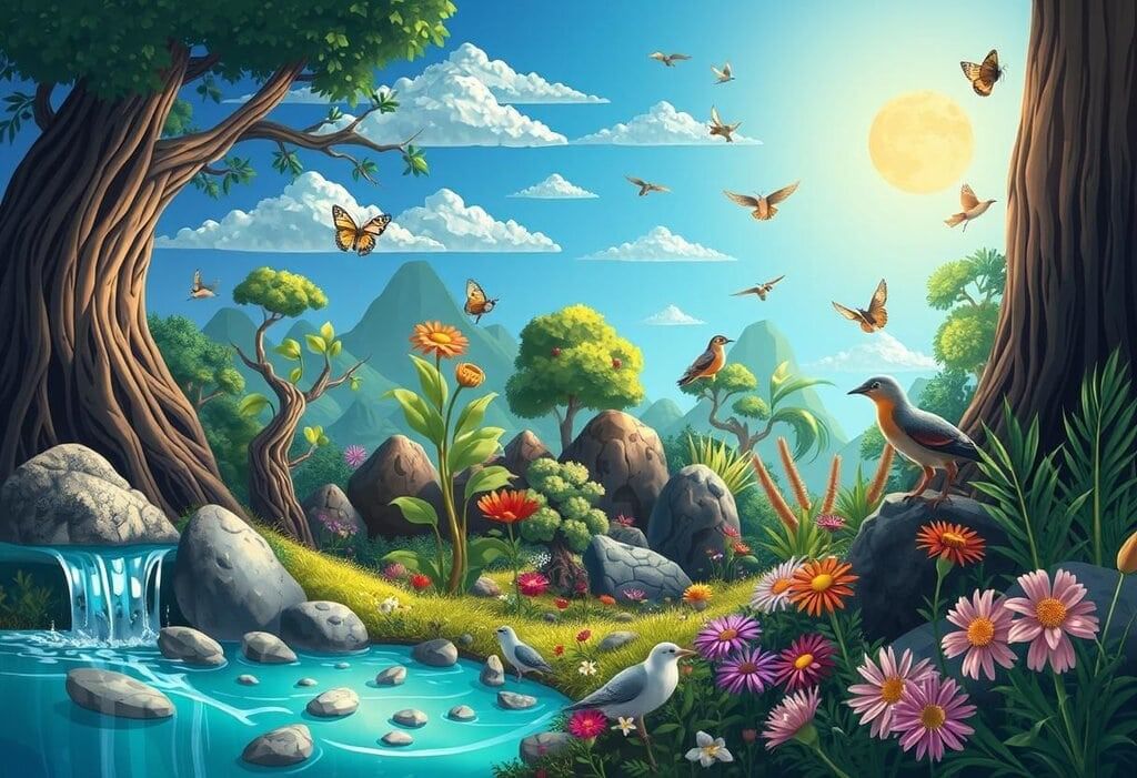Major Domains of the Earth Summary Class 6 Social Science Chapter 5