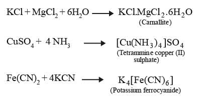 Molecular Or Addition Compounds