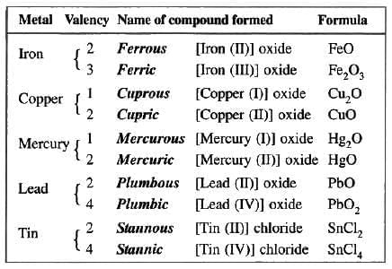 Language of Chemistry Chapter Notes | Chemistry Class 9 ICSE