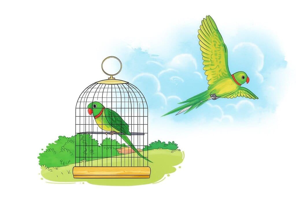 The Wise Parrot NCERT Solutions | English Santoor Class 5 - New NCERT