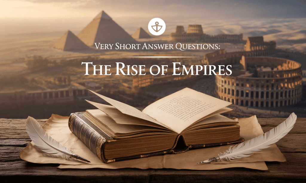 Class 7 Social Science Chapter 5 Very Short Answer Questions - The Rise of Empires