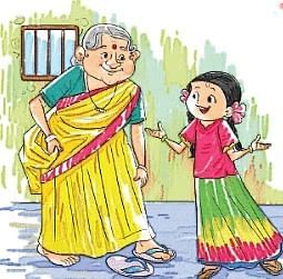 Worksheet: नीमा की दादी | Worksheets with solutions for Class 2