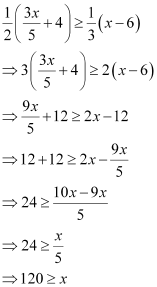 NCERT Solutions Class 11 Maths Chapter 5 - Linear Inequalities