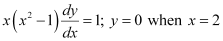 NCERT Solutions Class 12 Maths Chapter 9 - Differential Equations