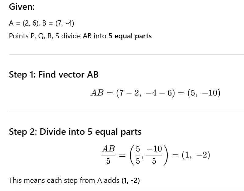 Short Answer Questions: Coordinate Geometry