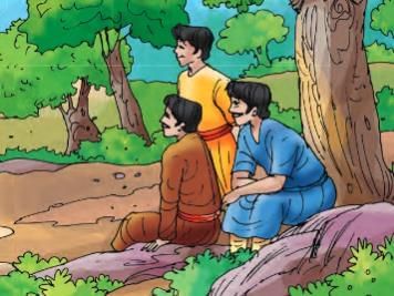 Worksheet Solutions: तीन बुद्धिमान | Hindi (Malhar) Class 7 - New NCERT