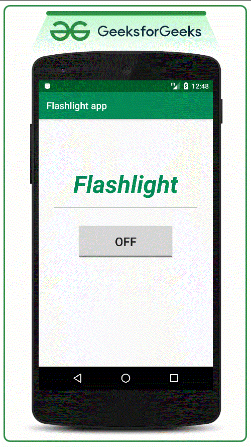 Flashlight Program How to Build a Simple Flashlight/TorchLight Android App? - Software ...