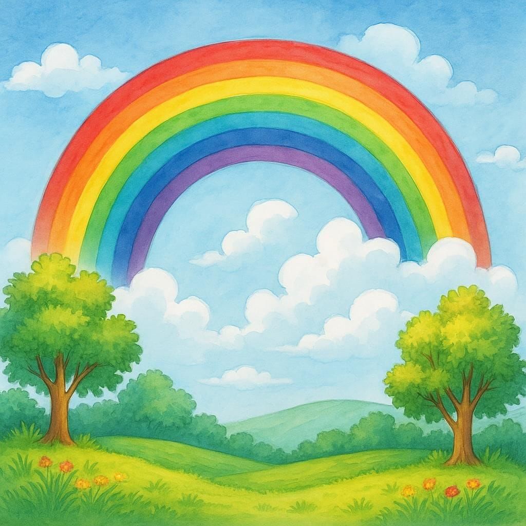 The Rainbow Chapter Notes | English Santoor Class 5 - New NCERT