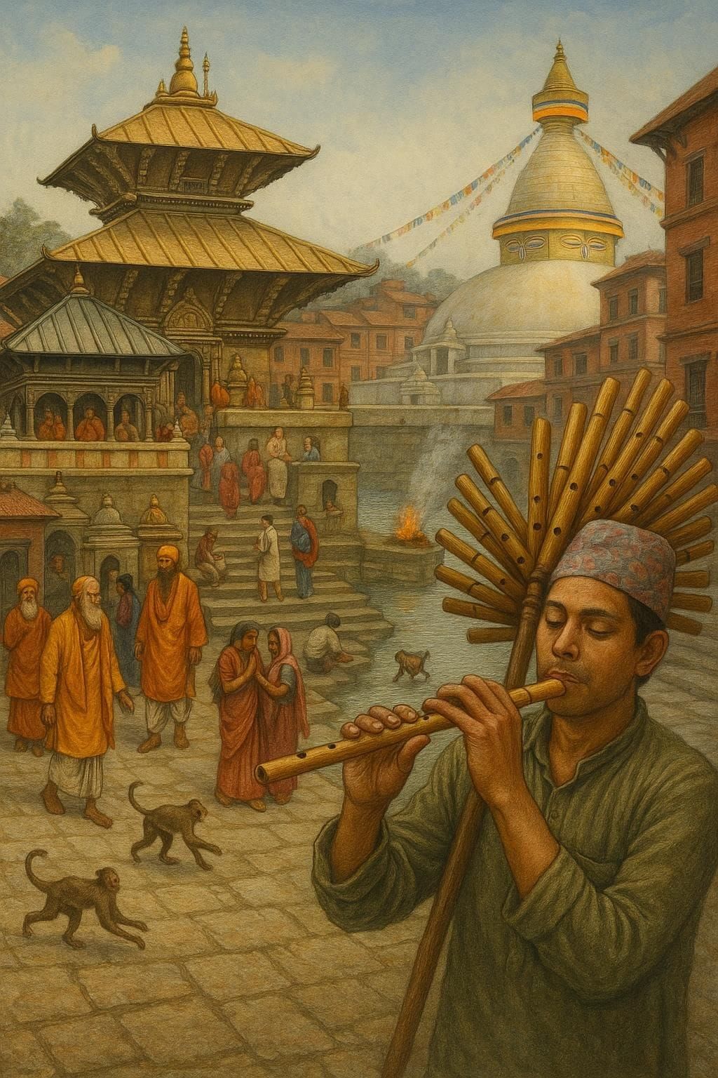 Kathmandu Summary Class 9 English Beehive Chapter 8
