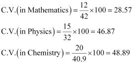 NCERT Solutions Class 11 Maths Chapter 13 - Statistics