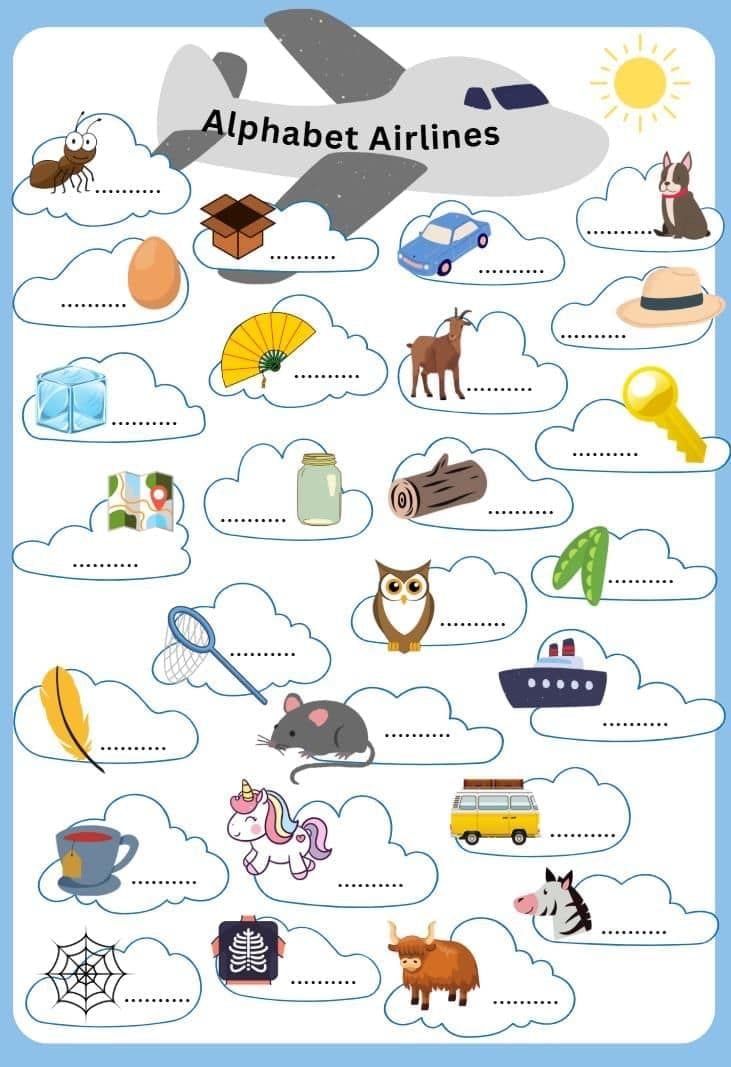 Worksheet: Identification | English for UKG