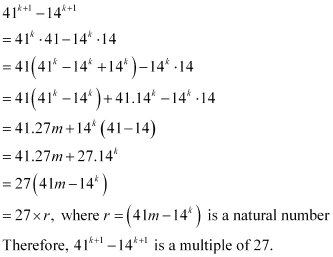 NCERT Solutions Class 11 Maths Chapter 4 - Principle Of Mathematical Induction