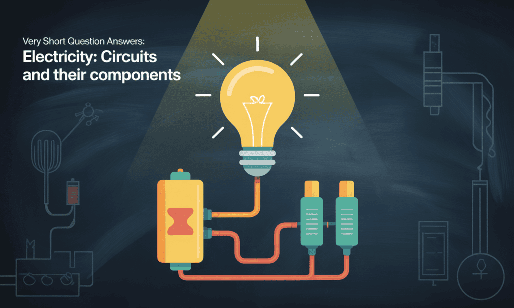 Class 7 Science Chapter 3 Very Short Question Answers - Electricity: Circuits and their Components