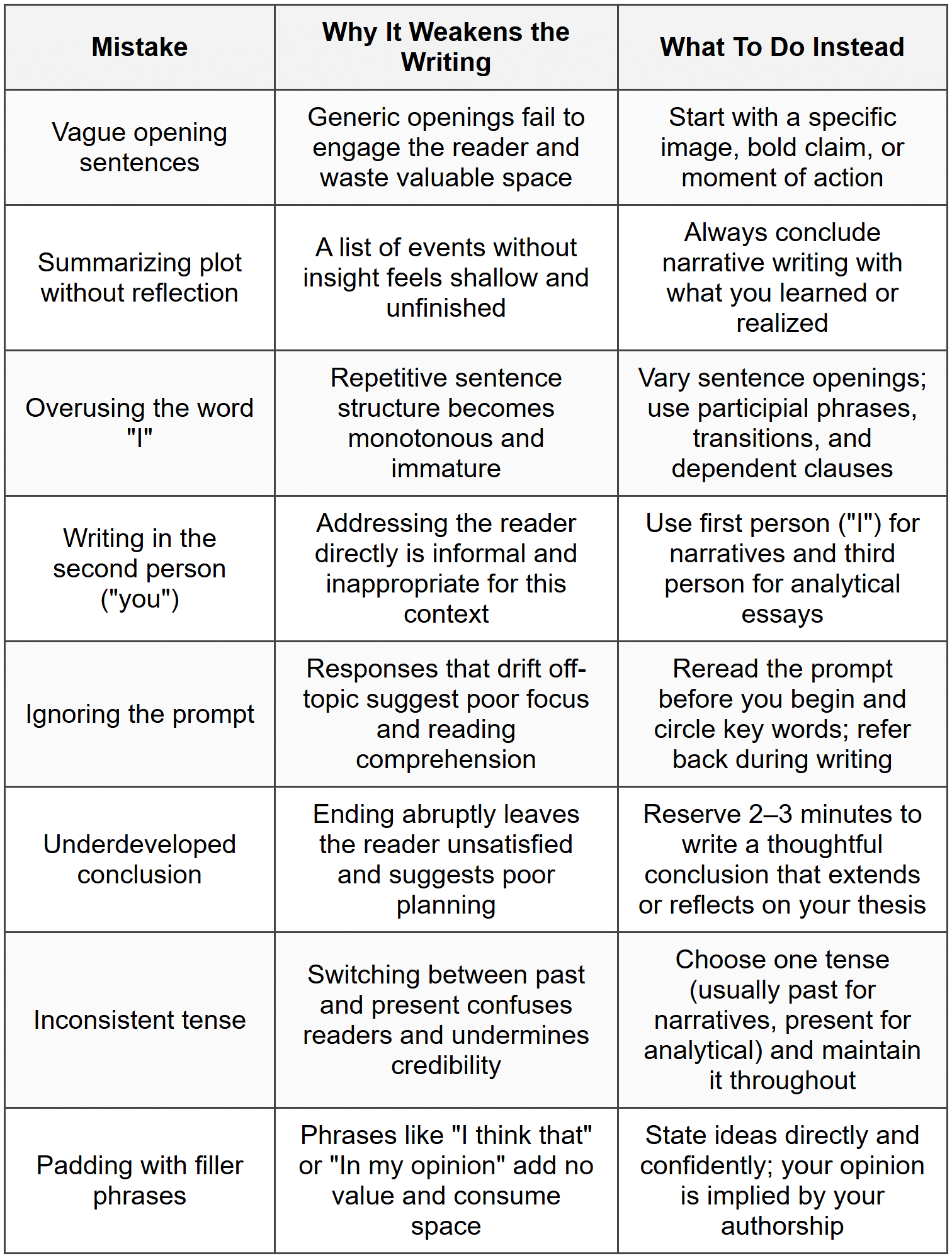 Common Mistakes to Avoid