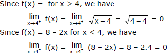 Limits, Chapter Notes, Class 11, Maths