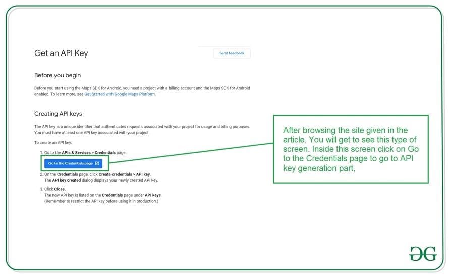How to Generate API Key for Using Google Maps in Android - Software ...