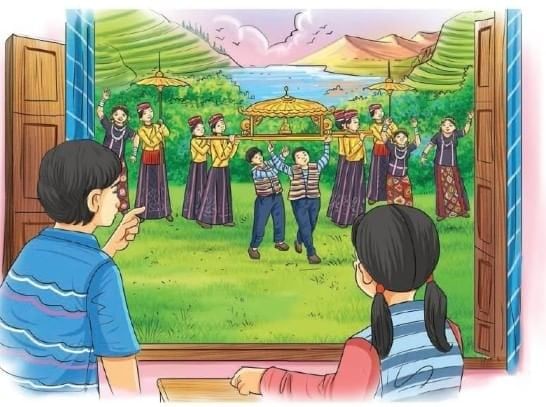 Short & Long Question Answers: साङकेन | Hindi Class 5 वीणा - New NCERT