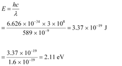 NCERT Solutions Class 12 Physics Chapter 11 - Dual Nature of Radiation & Matter