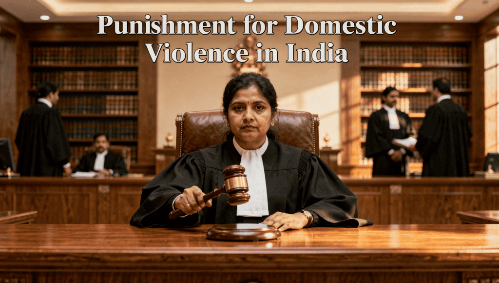 Punishment for Domestic Violence in India