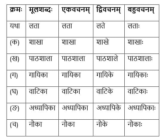 Worksheet Solutions : एष: क: ? एषा का ? एतत् किम् ? | Sanskrit for class 6