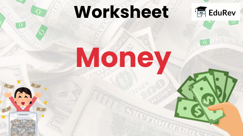 Class 3 Maths - Money - CBSE Worksheets