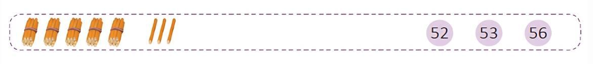 Numbers from 51 to 100 - 1 Class 1 Worksheet Maths
