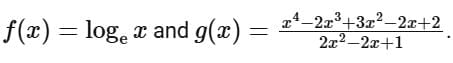 JEE Main Previous Year Questions (2016- 2025): Functions | Mathematics (Maths) Class 12
