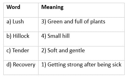 Unit Test (Solutions): The Old Stag | English for Class 4 (Santoor: New NCERT)