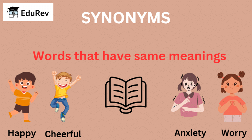 Synonyms - Vocabulary | English Class 8